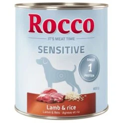 Rocco Sensitive Pack Ahorro 24 X 800 G -Mascota Tienda 28040 pla rocco sensitive lambrice 800g hs 01 0