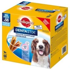 Pack 224 Uds. Pedigree Dentastix Snacks Para Perros -Mascota Tienda 28167 pla pedigree dentastix mittlerehunde 56 stk 4