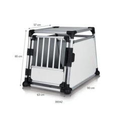 Jaula De Transporte Trixie De Aluminio -Mascota Tienda 284227 2
