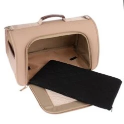 Bolso Con Bandolera TIAKI Premium Camello Para Mascotas -Mascota Tienda 295110 premium tragetasche camello fg 4401 9