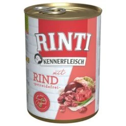 Pack Ahorro: Rinti Kennerfleisch 12 X 400 G -Mascota Tienda 3132 pla bilder rinti kennerfleisch rind 400g hs 01 8