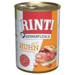 Pack Ahorro: Rinti Kennerfleisch 12 X 400 G -Mascota Tienda 3133 pla bilder rinti kennerfleisch huhn 400g hs 01 1
