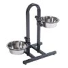 Soporte Ajustable Con Dos Comederos De 1,6 L -Mascota Tienda 313525 u hundebar 02 dsc9180 2