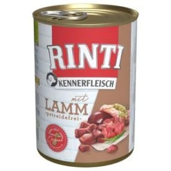Pack Ahorro: Rinti Kennerfleisch 12 X 400 G -Mascota Tienda 3136 pla bilder rinti kennerfleisch lamm 400g hs 01 1