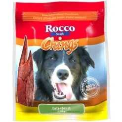 Megapack Rocco Chings Originals Láminas De Carne Para Perros 15 X 250 G 29 Megapack Rocco Chings Originals Láminas De Carne Para Perros 15 X 250 G -Mascota Tienda 32485 PLA Rocco Chings Entenbrust 170 g 3