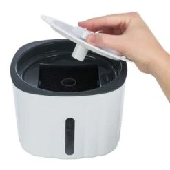 Bebedero Fuente Trixie Flower -Mascota Tienda 332397 trixie trinkbrunnen flower hs 05 3