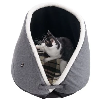 TIAKI Gleniff Cueva De Peluche Para Mascotas 8 TIAKI Gleniff Cueva De Peluche Para Mascotas - Imagen 6