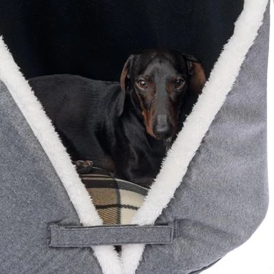 TIAKI Gleniff Cueva De Peluche Para Mascotas 5 TIAKI Gleniff Cueva De Peluche Para Mascotas - Imagen 3