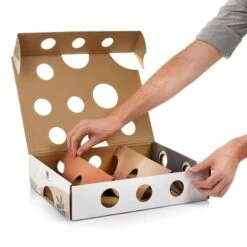 Canadian Cat Company MagicBox Juego De Inteligencia Para Gatos -Mascota Tienda 346599 canadiancat company intelligenzspielzeug magicbox hs 06 3