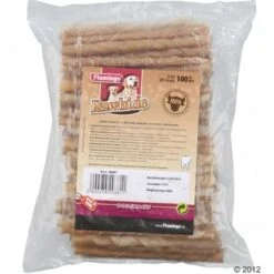 Trixie 100 Rollitos Masticables Para Perros -Mascota Tienda 35689 flamingo kaurollen gedreht 1