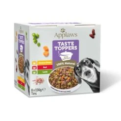 Applaws Taste Toppers Con Caldo Latas Para Perros 8 X 156 G -Mascota Tienda 362599 pla applaws taste toppers stew probiermix 8x156g hs 1 1 5