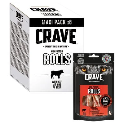 Crave Maxi High Protein Rolls Snacks Para Perros 10 Crave Maxi High Protein Rolls Snacks Para Perros - Imagen 8