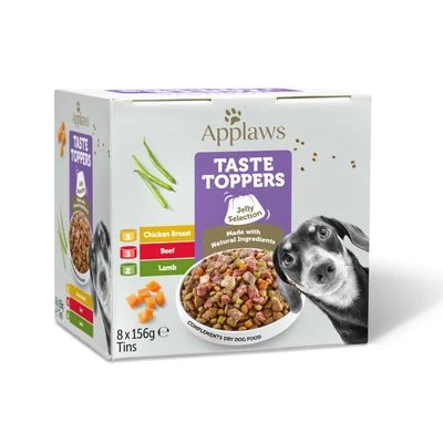 Applaws Taste Toppers Con Caldo Latas Para Perros 8 X 156 G - Imagen 18