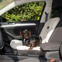 Asiento Para El Coche Nomad Tales Blush Para Perros, Beige -Mascota Tienda 376802 nt dog car seat fg 4824 8