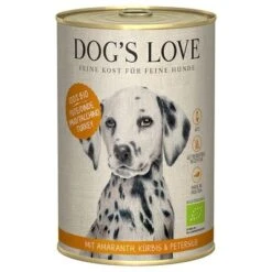 Dog´s Love Bio 6 X 400 G Comida Húmeda Ecológica Para Perros -Mascota Tienda 381303 pla dogslove bio pute 400g hs 01 8