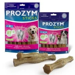 Barritas Prozym RF2 Snack Dental Para Perros -Mascota Tienda 385497 385498 elvetispharma prozym rf2sticks hs 01 9