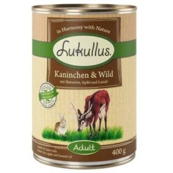 Oferta De Prueba Lukullus 6 X 400 G -Mascota Tienda 400g kaninchen wild 1000x1000bbb 4 2