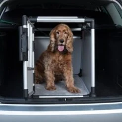 Jaula De Transporte Trixie De Aluminio -Mascota Tienda 42572 trixie transportbox alu fg 3591 3