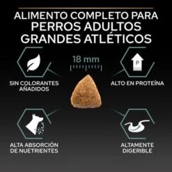 PURINA PRO PLAN Large Adult Athletic Sensitive Digestion Cordero Y Arroz -Mascota Tienda 44142537 es es 221228 1 3