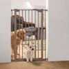 Barrera Savic Dog Barrier Con Puerta Gatera 1 Barrera Savic Dog Barrier Con Puerta Gatera -Mascota Tienda 50424 savic absperrgitter dog barrier katzentuer hs 03 2