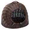 Cueva Y Transportín De Mimbre XXL Aumüller Para Mascotas 1 Cueva Y Transportín De Mimbre XXL Aumüller Para Mascotas -Mascota Tienda 50814 PLA Korbhoehle XXL Hoehle braun FS 5
