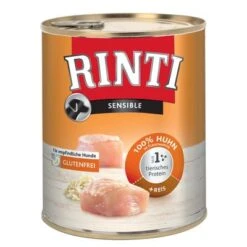 Rinti Sensible 6 X 800 G -Mascota Tienda 50956 pla rinti huhnreis 800g 0