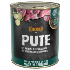 Belcando Super Premium Comida Húmeda Para Perros 6 X 800 G -Mascota Tienda 60505 pla belcandosuperpremium pute 800g 5