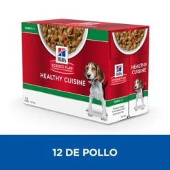 Hill's Science Plan Hill’s Puppy Medium & Large Healthy Cuisine Con Pollo Para Perros -Mascota Tienda 606601 12 1 4