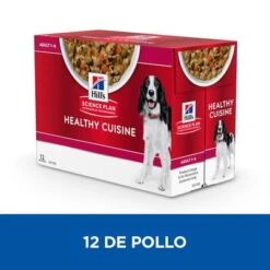 Hill's Science Plan Adult Healthy Cuisine Con Pollo Para Perros -Mascota Tienda 606602 12 1 7