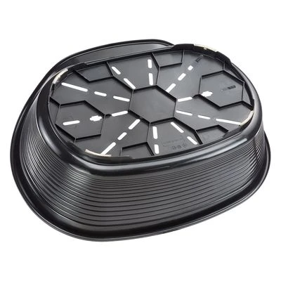 Cesta Ferplast Siesta Deluxe Negra Con Funda Sofá Tweed Azul 11 Cesta Ferplast Siesta Deluxe Negra Con Funda Sofá Tweed Azul - Imagen 9