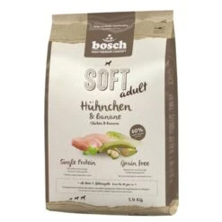 Bosch Soft Con Pollo Y Plátano -Mascota Tienda 66836 pla hpc soft huhnbanane 2 5kg 8