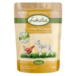 Lukullus Sin Cereales En Bolsitas 6 X 300 G -Mascota Tienda 68113 lukullus gefluegel lamm 300 g 2