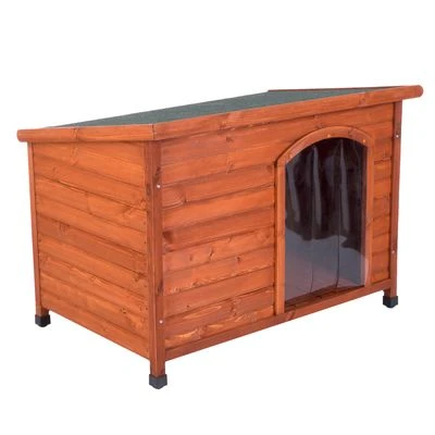 Caseta De Madera Woody Premium Con Puerta Para Perros 3 Caseta De Madera Woody Premium Con Puerta Para Perros
