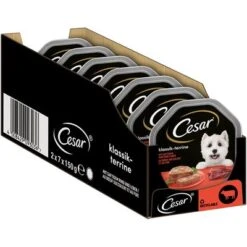 Cesar En Tarrinas 56 X 150 G 37 Cesar En Tarrinas 56 X 150 G -Mascota Tienda 75293 mars cesar klassiker rind leber hs 02 6 1