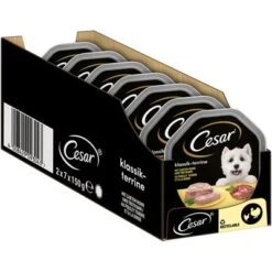 Cesar En Tarrinas 56 X 150 G 40 Cesar En Tarrinas 56 X 150 G -Mascota Tienda 78459 mars cesar klassiker huhn truthahn hs 02 4