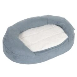 Cama Ortopédica Memory Ovalada Gris 40 Cama Ortopédica Memory Ovalada Gris -Mascota Tienda 79216 pla memory oval grau fg 6674 1