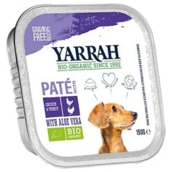 Yarrah Paté Comida Ecológica Para Perros 12 X 150 G 7 Yarrah Paté Comida Ecológica Para Perros 12 X 150 G -Mascota Tienda 79500 pla yarrah organic mp dog pate turkey 150g hs 01 6