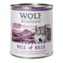 Pack Mixto De Prueba Wolf Of Wilderness -Mascota Tienda 800g wild hills rework 1