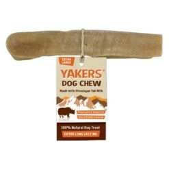 YAKERS Dog Chew Snacks De Leche Para Perros -Mascota Tienda 80568 pla kennelpak yakers xlarge chew 6