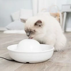 Bebedero Fuente Trixie Vital Flow De Cerámica -Mascota Tienda 83797 trixie trinkbrunnen keramik vital flow mini hs 02 9