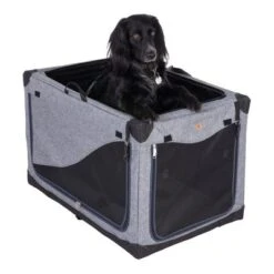 Caseta Plegable Pet Home Para Mascotas -Mascota Tienda 84186 pet home bordercollie cocker mix fg 6 1