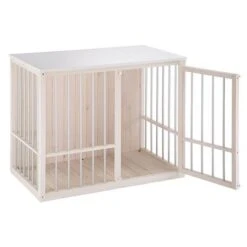 Jaula De Madera Ferplast Dog Fort -Mascota Tienda 84396 pla ferplast hundekaefigdogfort 87040311 pt06 5