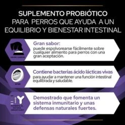 Purina Pro Plan FortiFlora Canine Probiotic Complemento Alimenticio Para Perros -Mascota Tienda 8445290041111 2 beneficios 7