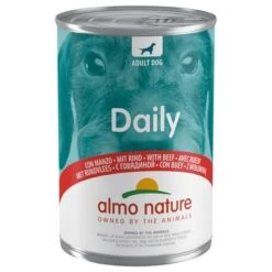 Almo Nature Daily 6 X 400 G Comida Húmeda Para Perros -Mascota Tienda 91118 pla almonature dailydog rind 400g 7