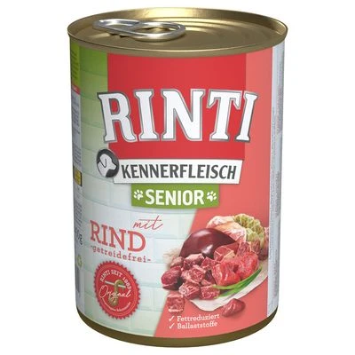 Rinti Kennerfleisch Senior 6 X 400 G - Imagen 3