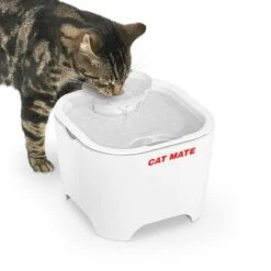 Bebedero Fuente Cat Mate Concha De Pet Mate -Mascota Tienda 95720 cat mate shell pet fountain hs 02 2 9