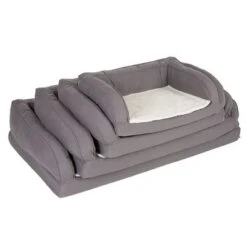 Cama Ortopédica Gris Para Perros -Mascota Tienda 97669 97671 97673 97674 fg 4840 9