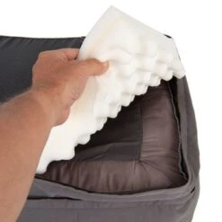 Cama Ortopédica Gris Para Perros -Mascota Tienda 97669 orthosofa grau fg 4829 4