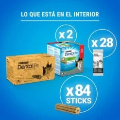 PURINA Dentalife Snacks Dentales Para Perros Medianos (12-25 Kg) -Mascota Tienda 982206 what s inside medium1 es 1 2 9