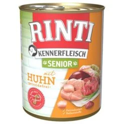Rinti Kennerfleisch Senior 6 X 400 G -Mascota Tienda 98836 pla bilder rinti kennerfleisch senior huhn 800g hs 01 9